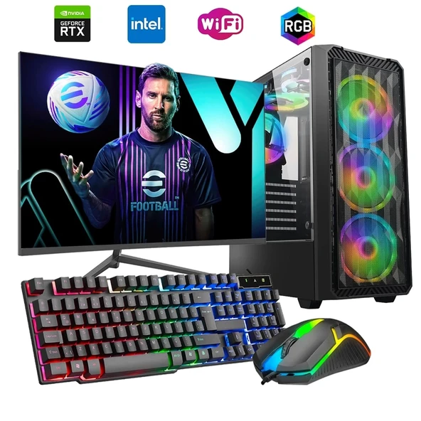 i5 14400F 16GB DDR4 1TB m2 8GB RTX3050 27" 165Hz Monitörlü Oyun Bilgisayarı ürün görseli