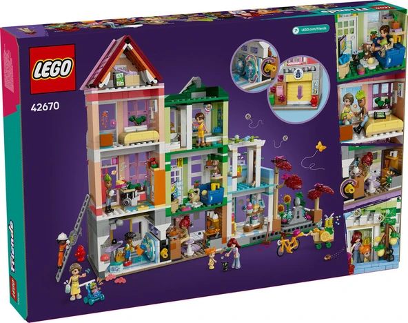 LEGO Friends Heartlake City Daireleri ve Mağazaları 42670 - Resim 7