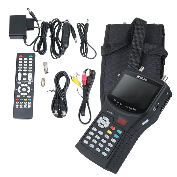 Magbox Mg-265S/T+ 4.3 İnç Full Hd Lcd Ekranlı Görüntülü Uydu Yön Bulucu (Uzaktan Kumandalı) - 2