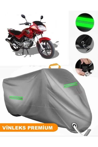 MotoEN  Vinleks Gri Arora AR 125-48 Yebere Uyumlu Motosiklet Brandası Lüx Kalite (Kilit Uyumlu) ürün görseli