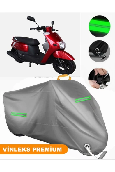 MotoEN  Vinleks Gri Altai Uma 50 Uyumlu Motosiklet Brandası Lüx Kalite (Kilit Uyumlu) ürün görseli