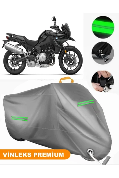 MotoEN  Vinleks Gri Bmw F 750 GS Uyumlu Motosiklet Brandası Lüx Kalite (Kilit Uyumlu) ürün görseli