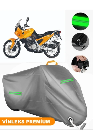 MotoEN  Vinleks Gri Bmw F 650 Uyumlu Motosiklet Brandası Lüx Kalite (Kilit Uyumlu) ürün görseli