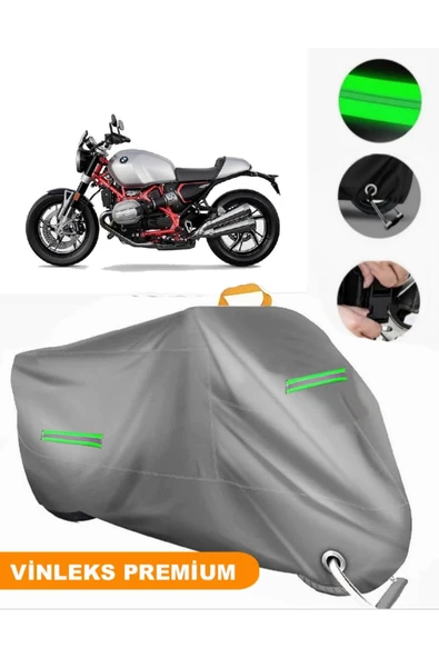 MotoEN  Vinleks Gri Bmw Yeni R 12 nineT Uyumlu Motosiklet Brandası Lüx Kalite (Kilit Uyumlu) ürün görseli