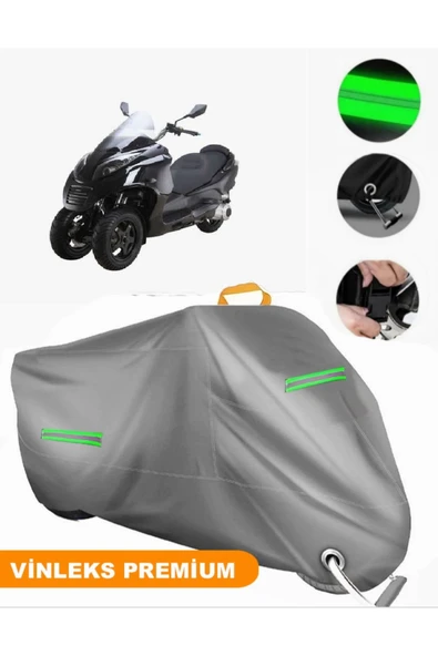 MotoEN  Vinleks Gri BuMoto/Jinling Gallardo F1 EFI MAXI Uyumlu Motosiklet Brandası Lüx Kalite (Kilit Uyumlu) ürün görseli