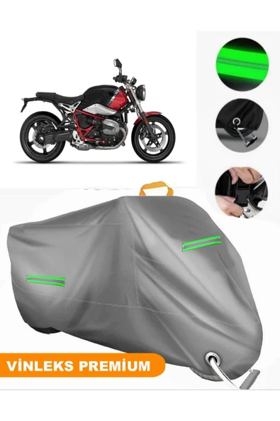 MotoEN  Vinleks Gri Bmw R Nine T Pure Uyumlu Motosiklet Brandası Lüx Kalite (Kilit Uyumlu) ürün görseli