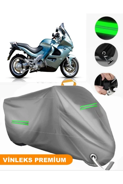 MotoEN  Vinleks Gri Bmw K 1200 GT Uyumlu Motosiklet Brandası Lüx Kalite (Kilit Uyumlu) ürün görseli