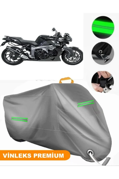 MotoEN  Vinleks Gri Bmw K 1300 R Uyumlu Motosiklet Brandası Lüx Kalite (Kilit Uyumlu) ürün görseli