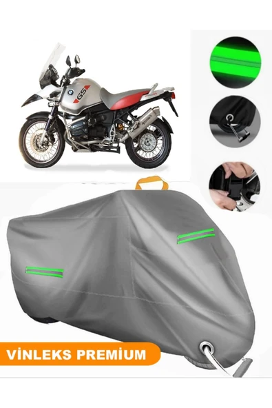 MotoEN  Vinleks Gri Bmw R 1150 GS Adventure Uyumlu Motosiklet Brandası Lüx Kalite (Kilit Uyumlu) ürün görseli