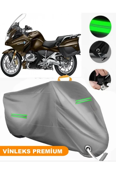MotoEN  Vinleks Gri Bmw R 1250 RT Uyumlu Motosiklet Brandası Lüx Kalite (Kilit Uyumlu) ürün görseli