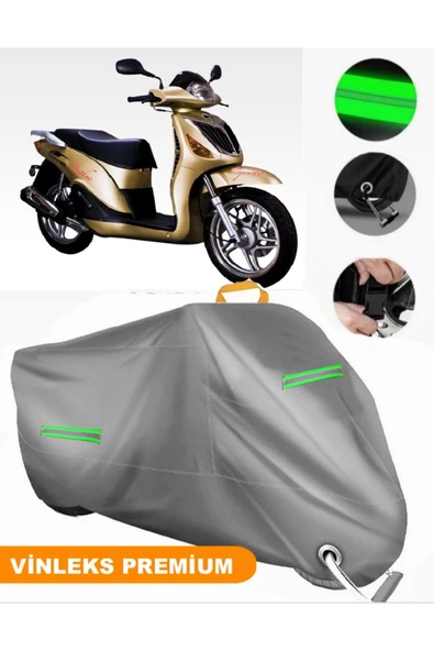 MotoEN  Vinleks Gri Dorado Sandor 250 Uyumlu Motosiklet Brandası Lüx Kalite (Kilit Uyumlu) ürün görseli