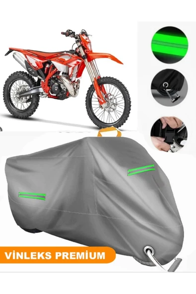 MotoEN  Vinleks Gri Beta RR 2T Enduro 250 Uyumlu Motosiklet Brandası Lüx Kalite (Kilit Uyumlu) ürün görseli
