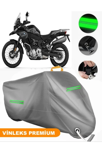 MotoEN  Vinleks Gri Bmw F 850 GS Adventure Uyumlu Motosiklet Brandası Lüx Kalite (Kilit Uyumlu) ürün görseli