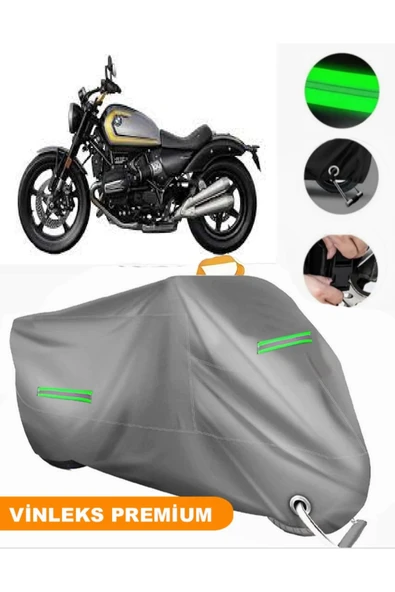 MotoEN  Vinleks Gri Bmw R 12 Uyumlu Motosiklet Brandası Lüx Kalite (Kilit Uyumlu) ürün görseli