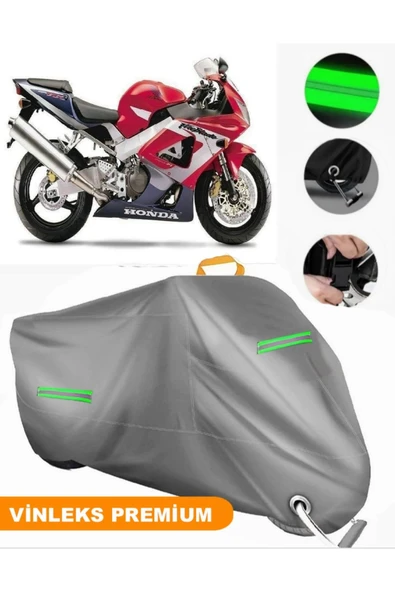 MotoEN  Vinleks Gri Honda CBR 929 RR Uyumlu Motosiklet Brandası Lüx Kalite (Kilit Uyumlu) ürün görseli
