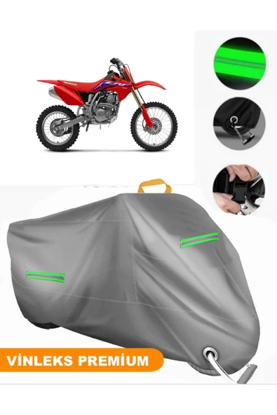 MotoEN  Vinleks Gri Honda CRF 150 R Uyumlu Motosiklet Brandası Lüx Kalite (Kilit Uyumlu) ürün görseli