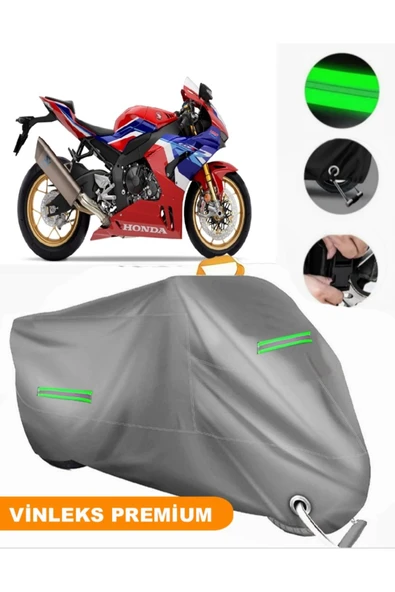 MotoEN  Vinleks Gri Honda CBR 1000 RR-R Fireblade SP Uyumlu Motosiklet Brandası Lüx Kalite (Kilit Uyumlu) ürün görseli