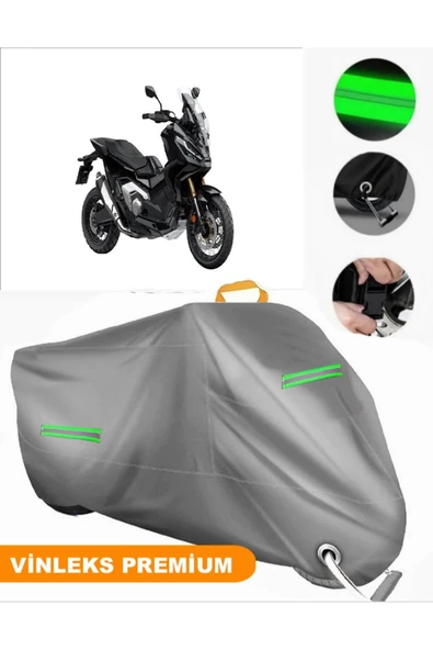MotoEN  Vinleks Gri Honda X-ADV Uyumlu Motosiklet Brandası Lüx Kalite (Kilit Uyumlu) ürün görseli