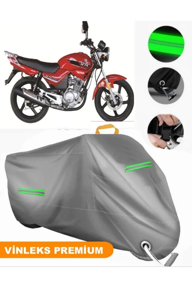 MotoEN  Vinleks Gri Kuba XR 125 Uyumlu Motosiklet Brandası Lüx Kalite (Kilit Uyumlu) ürün görseli