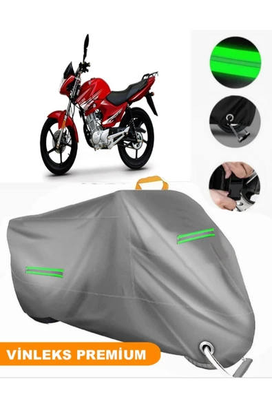 MotoEN  Vinleks Gri Kuba Ruha 125 Uyumlu Motosiklet Brandası Lüx Kalite (Kilit Uyumlu) ürün görseli