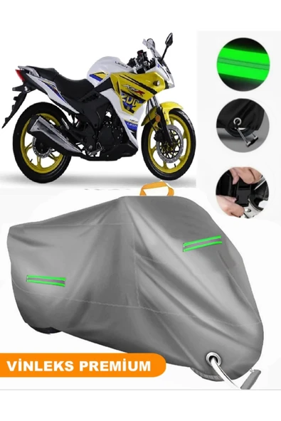 MotoEN  Vinleks Gri Lifan KPR 200 Uyumlu Motosiklet Brandası Lüx Kalite (Kilit Uyumlu) ürün görseli