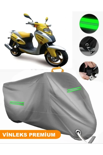 MotoEN  Vinleks Gri Mondial 150 RR Uyumlu Motosiklet Brandası Lüx Kalite (Kilit Uyumlu) ürün görseli