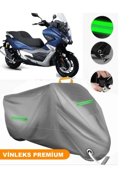 MotoEN  Vinleks Gri Rks Blade 350 Uyumlu Motosiklet Brandası Lüx Kalite (Kilit Uyumlu) ürün görseli