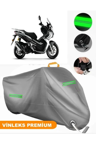 MotoEN  Vinleks Gri Rks Velloce 150 Uyumlu Motosiklet Brandası Lüx Kalite (Kilit Uyumlu) ürün görseli