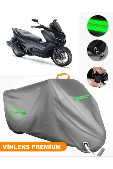 MotoEN  Vinleks Gri Rks Vieste 249 Uyumlu Motosiklet Brandası Lüx Kalite (Kilit Uyumlu) ürün görseli