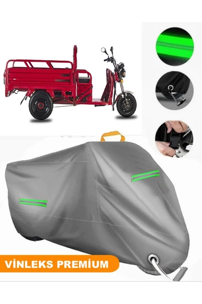 MotoEN  Vinleks Gri Stmax GF 700 Uyumlu Motosiklet Brandası Lüx Kalite (Kilit Uyumlu) ürün görseli