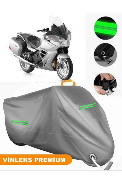 MotoEN  Vinleks Gri Triumph Trophy 1200 Uyumlu Motosiklet Brandası Lüx Kalite (Kilit Uyumlu) ürün görseli