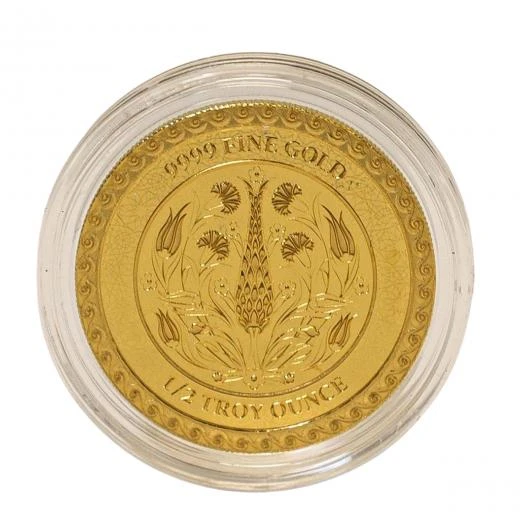 AgaKulche Mevlana 1/2 Ons 2024 Altın Sikke Coin - 6