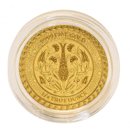AgaKulche Mevlana 1/2 Ons 2024 Altın Sikke Coin - 4