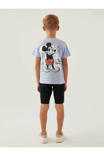 Disney Erkek Çocuk Bermuda Takım - 4