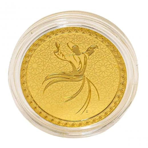 AgaKulche Mevlana 1/2 Ons 2024 Altın Sikke Coin - 3