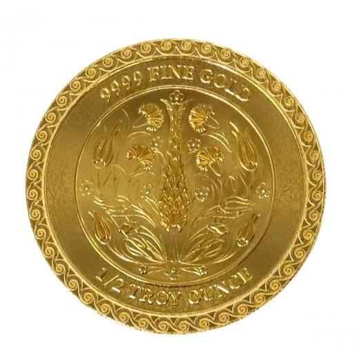 AgaKulche Mevlana 1/2 Ons 2024 Altın Sikke Coin - 2