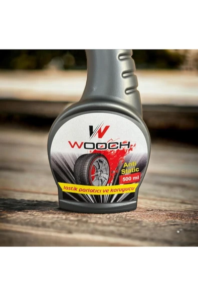 Wooch Lastik Parlatıcı Ve Koruyucu Sprey 500 ML - 2
