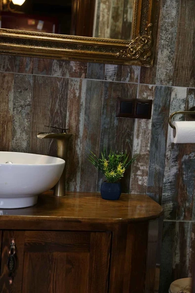 DDTREND Dds-102 Saksıda Yapay Çiçek Aranjman , Taş Yosunlu , Gerçekci Görünüm Yeni Trend-lw - Resim 2