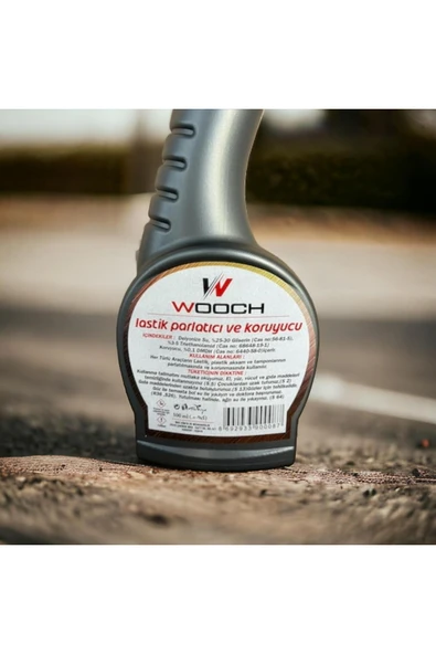 Wooch Lastik Parlatıcı Ve Koruyucu Sprey 500 ML - 3