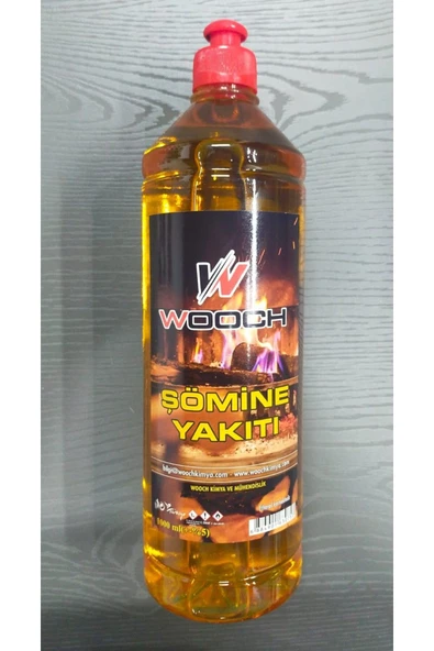 DDPEST Şömine Yakıtı 1 Litre Bacasız Şömine Yakıtı %99 Bioethanol Esanslı Dumansız