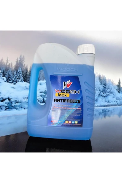 Wooch 3 LT -38 C İNORGANİK MAVİ ANTİFRİZ 4 MEVSİM UZUN ÖMÜRLÜ - 4