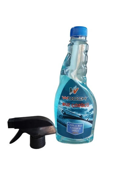 DDTREND Cam ve Buz Çözücü Sprey 500 Ml Buğu Önleyici Sprey Kokulu Çift Kapaklı