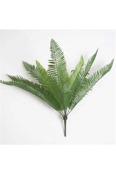 DDTREND Yapay Sago Palmiye Demeti 9 Dallı Demet Sago Yaprağı - Resim 5