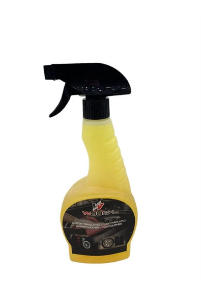 Wooch Motor Temizleyici ve Jant Parlatıcı Sprey 500 ML - 4