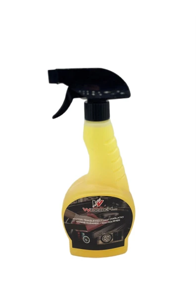 Wooch Motor Temizleyici ve Jant Parlatıcı Sprey 500 ML - 5