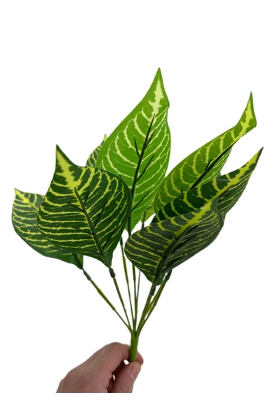 DDTREND 9 Dallı Dekoratif Yapay Çiçek 9 Dal Demet Yapay Yaprak 30 cm ürün görseli