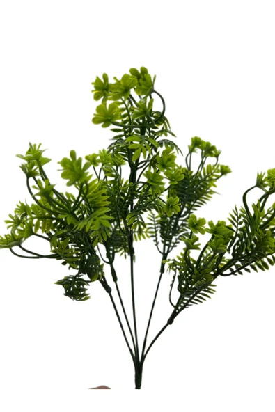 DDTREND 5 Dallı Yeşil Dekoratif Yapay Çiçek 5 Dal Demet Yapay Çiçek 30 cm - Resim 6