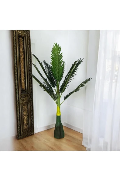 DDTREND 100 Cm Yapay Areka Palmiye Salon Çiçeği Yapay Çiçek Bitki