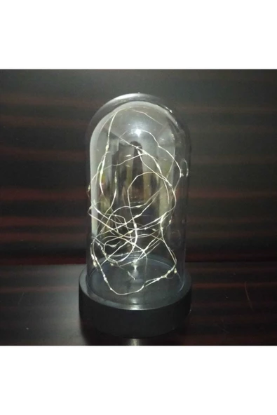 DDTREND Peri Ledli Ters Mika Fanus , Teraryum Gece Lambası ( Piller Dahil ) - 3