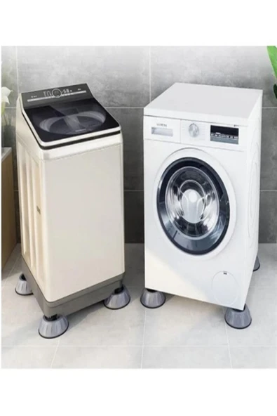 DDTREND 4'lü Çamaşır Makinesi Titreşim Engelleyici Koltuk Ayağı  Stoper (10cm X 4cm) - 3